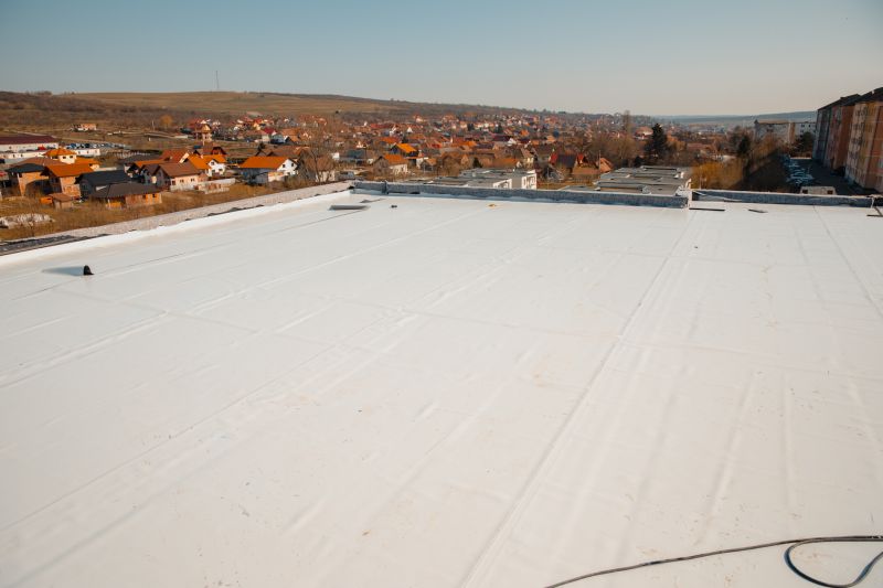 Waterproofed Roof with Membrane